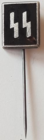 WW2 GERMAN NAZI WAFFEN SS MEMBERSHIP EMANEL STICKPIN RZM MARKED