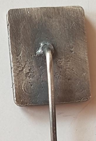 WW2 GERMAN NAZI WAFFEN SS MEMBERSHIP EMANEL STICKPIN RZM MARKED