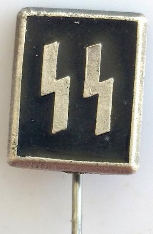 WW2 GERMAN NAZI WAFFEN SS MEMBERSHIP STICKPIN BY RZM