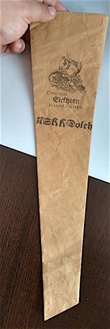 WW2 GERMAN NAZI WAFFEN SS NSKK DAGGER ORIGINAL ENVELOPE CASE OF ISSUE Eickhorn SA weapon