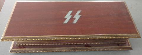 WW2 GERMAN NAZI WAFFEN SS UNIQUE SS DAGGER CASE SPECIAL GIFT FOR OFFICER'S WEDDING