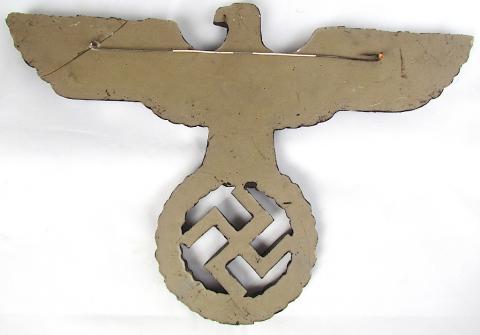 WW2 GERMAN WAFFEN SS LARGE BUILDING THIRD REICH EAGLE SUPERB FOR DISPLAY