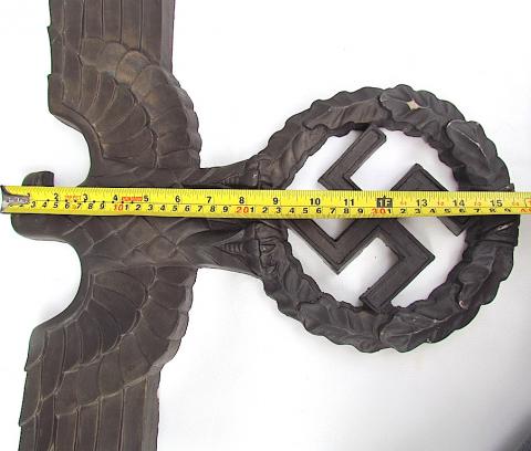 WW2 GERMAN WAFFEN SS LARGE BUILDING THIRD REICH EAGLE SUPERB FOR DISPLAY