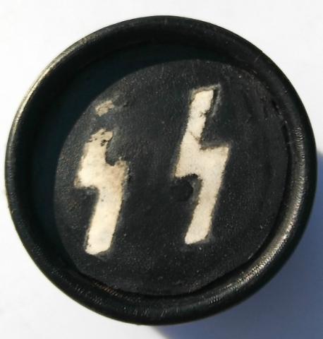 WW2 GERMAN WAFFEN SS TOTENKOPF PANZER DIVISION WIKING RING WITH CASE TK