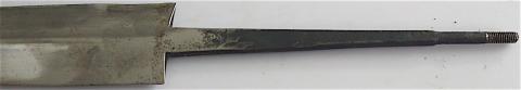 WW2 GERMAN WAFFEN SS UNIQUE SIGNED NAMED DATED DAGGER BLADE UNIQUE!!!