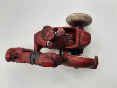 1930s IRON CAST HUBLEY HARLEY DAVIDSON MOTORCYCLE TOY WITH SIDECAR HD