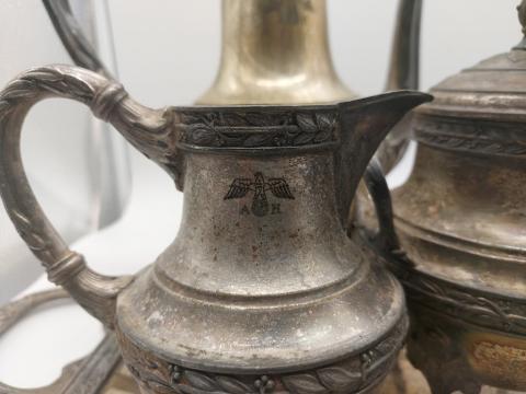Berghof ruins AH monogram Adolf Hitler personal silverware original for sale a vendre
