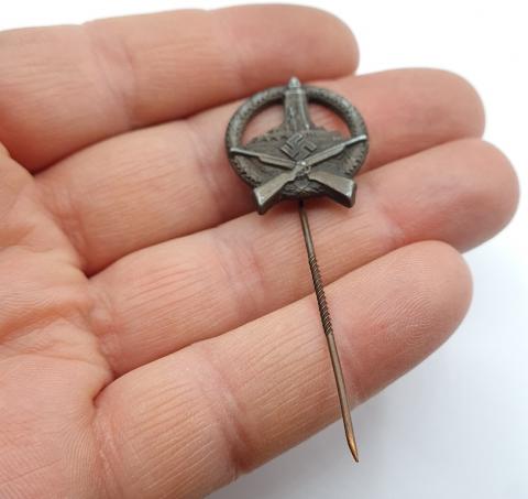  GERMAN SHOOTING BADGE with Wreath HJ hitler youth stickpin stick pin