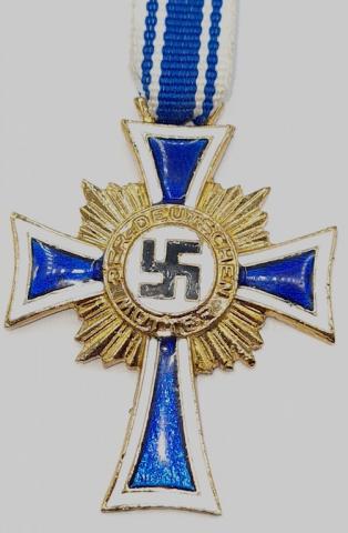 WW2 GERMAN MOTHER CROSS MEDAL BRONZE SILVER GOLD Cross of Honour of the German Mother