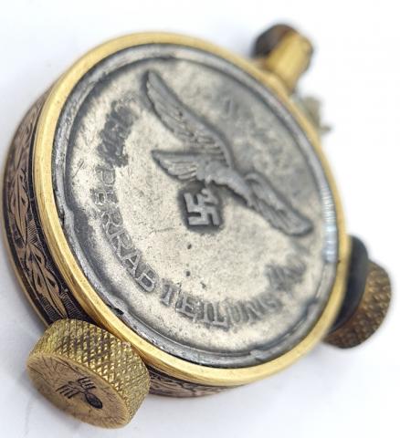 Luftwaffe pilot raid flak lw hermann goering lighter third reich eagle swastika