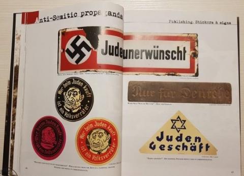 RARE 1930s Anti-Semitic Sign - Jews Unwanted - Juden Unerwunscht
