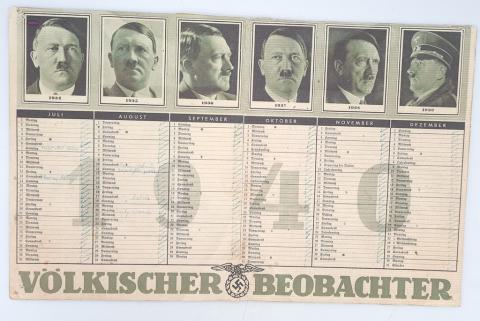 nsdap Adolf Hitler Third reich magazine Völkischer Beobachter german original fuhrer