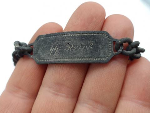 Waffen SS Das Reich 2nd ss panzer division soldier's personal bracelet