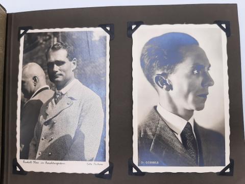 Waffen SS photos album SS Fanfare totenkopf flags Josef Goebbels Rudolf Hess panzer tank jewish killing corpes