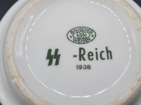 Waffen Ss DAS-REICH Porcelain Coffee Cup With A Broken Handle