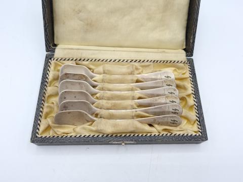 WAFFEN SS silverware ss runes himmler Reinhard Heydrich original for sale