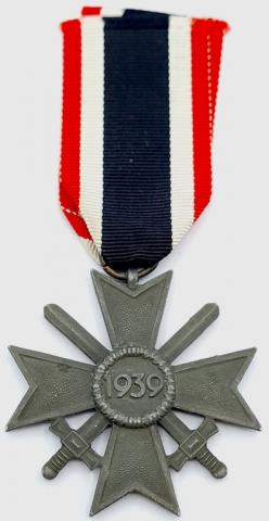 War Merit Cross medal 2nd class with swords 1939 third reich wehrmacht - waffen ss