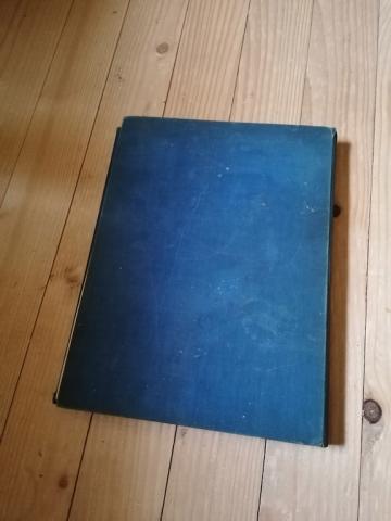 WW2 GERMAN NAZI 1936 ADOLF HITLER REICH OLYMPICS BERLIN BLUE BOOK TOME 1 & 2 COMPLETE SET