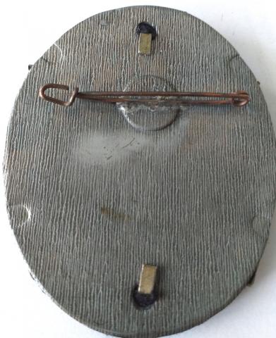 WW2 GERMAN NAZI 1943 NSKK N.S.K.K MOTORCYCLE CLUB OF THE THIRD REICH SHIELD BADGE