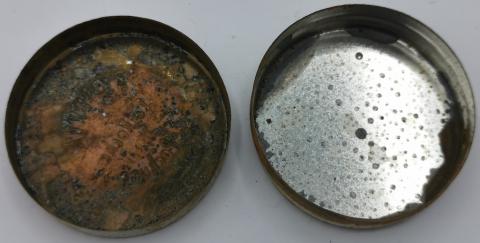 WW2 GERMAN NAZI BENERVA WAFFEN SS PACKUNG FROSTBITE EMPTY CASE LAROCHE