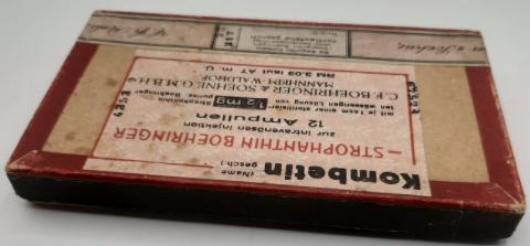WW2 GERMAN NAZI DRUGS FOR SOLDIERS G.M.B.H CHEMICAL FORCED LABOR FABRIK HOLOCAUST