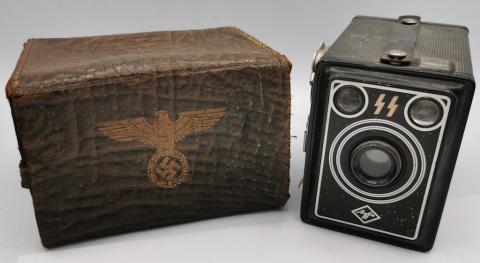 WW2 GERMAN NAZI EARLY 1930S WAFFEN SS LAH PROPAGANDA CAMERA Joseph Goebbels