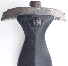 GERMAN ORIGINAL EARLY COMBAT WAFFEN SS EICKHORN DAGGER VERTICAL HANGER