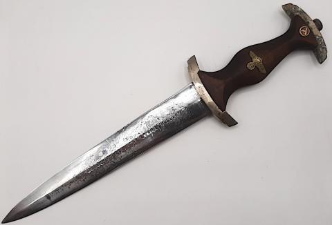 WW2 GERMAN SA DAGGER f. Hermann Schneider MAKER RARE RARITY ORIGINAL ANODIZED EARLY SOLINGEN FOR SALE