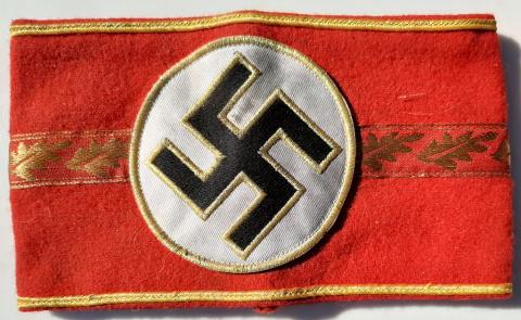 WW2 GERMAN NAZI HIGH LEADER THIRD REICH NSDAP TUNIC ARMBAND UNIFORM