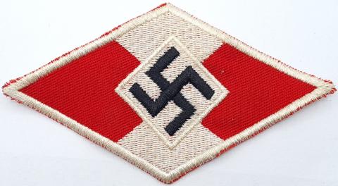 WW2 GERMAN NAZI HITLER YOUTH HJ DJ TUNIC SLEEVE PATCH UNIFORM FOR SALE