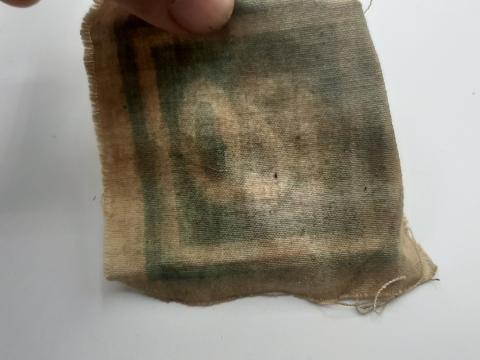 WW2 GERMAN NAZI HOLOCAUST FORCED LABOR EASTERN PATCH OST WORN