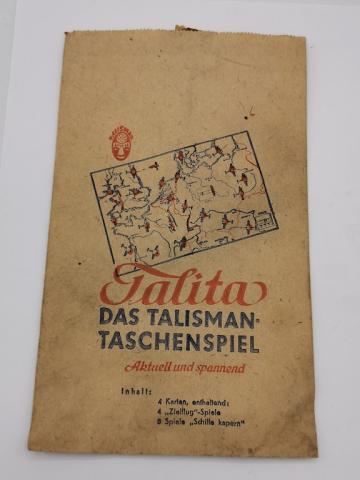 WW2 GERMAN NAZI THIRD REICH BOARDGAME WERHMACHT TIK TAK LUFTWAFFE BOARD GAME EXTRA CARDS WITH ENVELOPPE