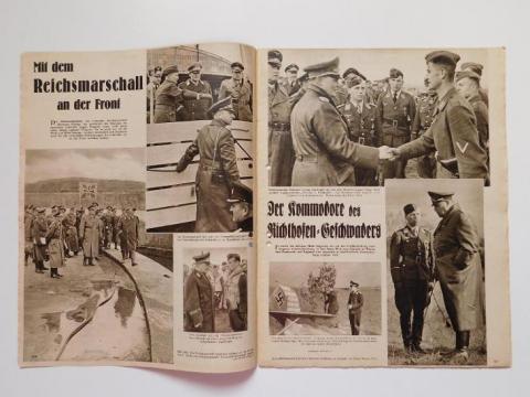 WW2 GERMAN NAZI LUFTWAFFE MAGAZINE ADLER HERMANN GORING LW THIRD REICH JOURNAL