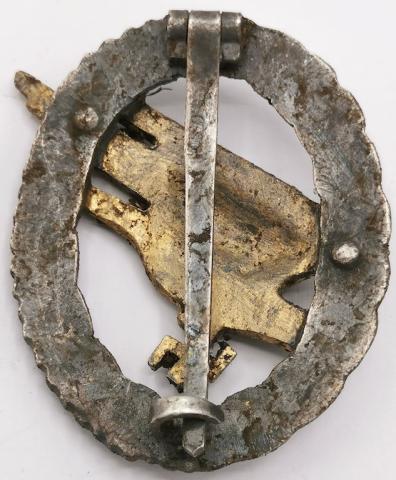 WW2 GERMAN NAZI LUFTWAFFE PARATROOPER BADGE MEDAL AWARD ORIGINAL