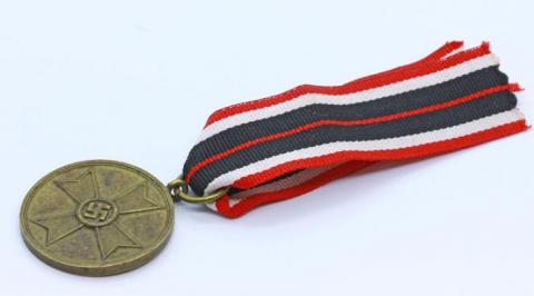 	WW2 GERMAN NAZI NICE WAR MERIT CROSS MEDAL AWARD KVK Kriegsverdienstkreuz
