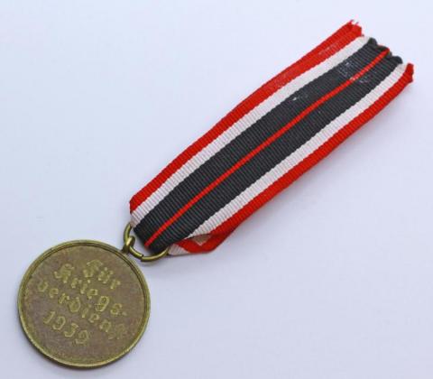 	WW2 GERMAN NAZI NICE WAR MERIT CROSS MEDAL AWARD KVK Kriegsverdienstkreuz