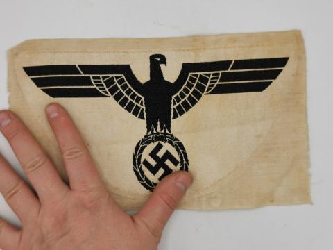 WW2 GERMAN NAZI NSDAP ADOLF HITLER 1936 BERLIN OLYMPICS WEHRMACHT - WAFFEN SS SPORTS SHIRT PATCH