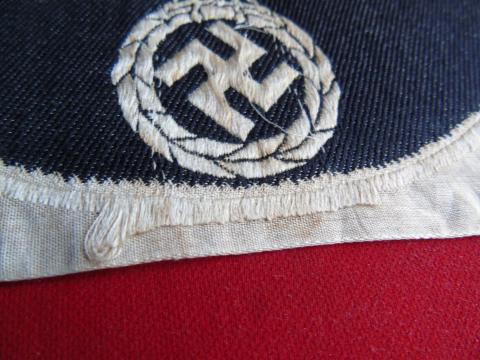 WW2 GERMAN NAZI NSDAP ADOLF HITLER 1936 BERLIN OLYMPICS WEHRMACHT - WAFFEN SS SPORTS SHIRT PATCH