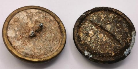 WW2 GERMAN NAZI NSDAP THIRD REICH TUNIC BUTTON WITH EAGLE & SWASTIKA UNIFORM HITLER