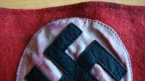 WW2 GERMAN NAZI NSDAP TUNIC REMOVED ARMBAND EARLY COTON