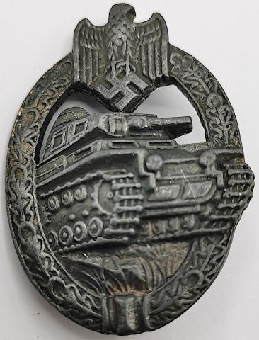 WW2 GERMAN NAZI PANZER TANK BADGE MEDAL AWARD WEHRMACHT WAFFEN SS GRENADIER
