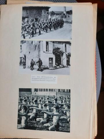 WW2 GERMAN NAZI WAFFEN SS TOTENKOPF PHOTOS ALBUM ORIGINAL Reinhard Heydrich HIMMLER