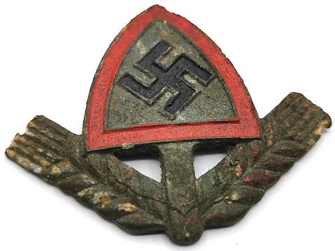 WW2 GERMAN NAZI RAD WORKERS PIN NSDAP Reichsarbeitsdienst III reich