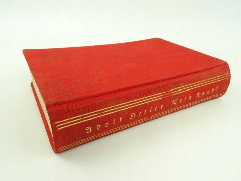 ADOLF HITLER MEIN KAMPF ANNIVERSARY EDITION 1939 book FIRST SIGNED