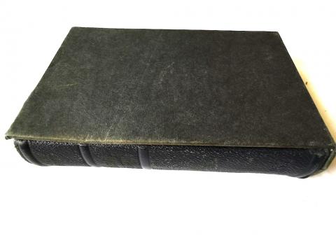 GERMAN MILITARIA GERMAN MILITARY ADOLF HITLER MEIN KAMPF BOOK LIMITED WEDDING EDITION SIGNATURE DEDICATED DUST COVER