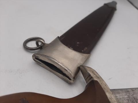 WW2 GERMAN NAZI EARLY M34 SA DAGGER August Bickel Steinbach Hallenberg RARE MAKER WW2 GERMAN NAZI EARLY M34 SA DAGGER August Bickel Steinbach Hallenberg RARE MAKER