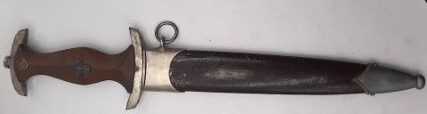 WW2 GERMAN NAZI EARLY M34 SA DAGGER August Bickel Steinbach Hallenberg RARE MAKER WW2 GERMAN NAZI EARLY M34 SA DAGGER August Bickel Steinbach Hallenberg RARE MAKER