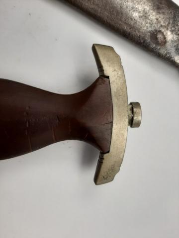 WW2 GERMAN NAZI RARE EARLY SA DAGGER Justinuswerk Solingen NICE MAKER