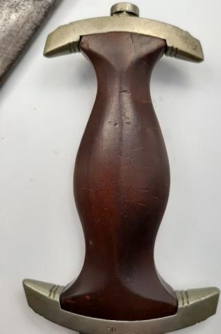 WW2 GERMAN NAZI RARE EARLY SA DAGGER Justinuswerk Solingen NICE MAKER