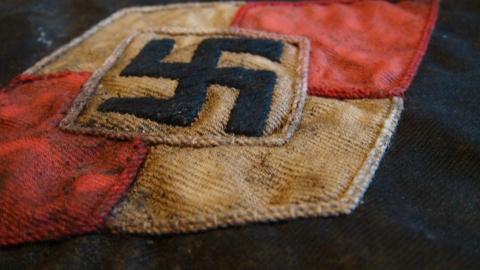 WW2 GERMAN NAZI HITLER YOUTH HJ DJ FLAG PENNANT ORIGINAL JEUNESSE HITLERIENNE DRAPEAU
